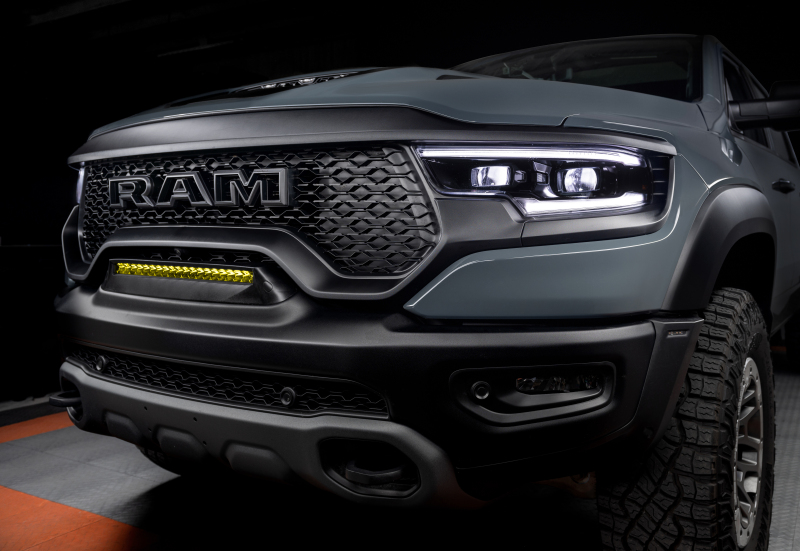 RAM TRX LED Light Bar - Front - ORACLE Lighting - Front Bumper Flush - Yellow - `19-`22